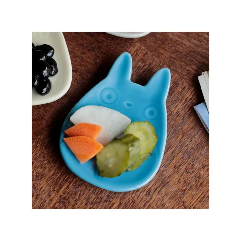 Maison Ghibli Small Dessert Plate Middle Totoro Shape - My Neighbor Totoro- Kitchenware