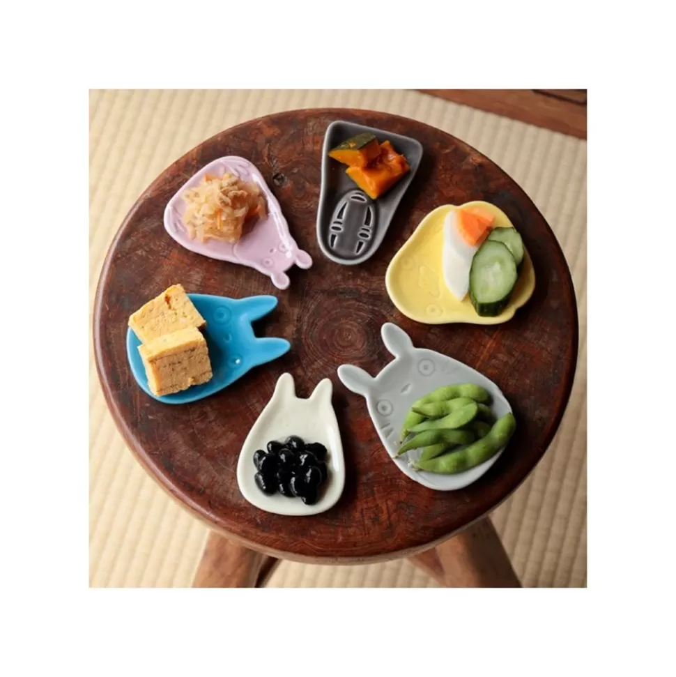 Maison Ghibli Small Dessert Plate Middle Totoro Shape - My Neighbor Totoro- Kitchenware