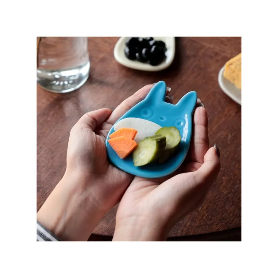 Maison Ghibli Small Dessert Plate Middle Totoro Shape - My Neighbor Totoro- Kitchenware