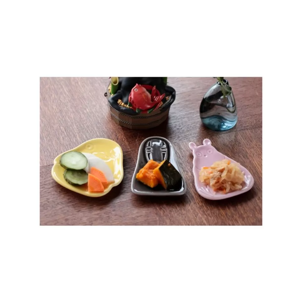 Maison Ghibli Small Dessert Plate Middle Totoro Shape - My Neighbor Totoro- Kitchenware