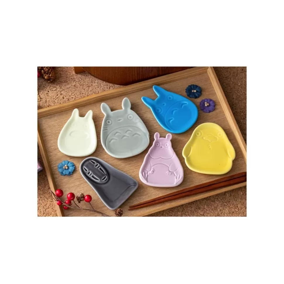Maison Ghibli Small Dessert Plate Middle Totoro Shape - My Neighbor Totoro- Kitchenware