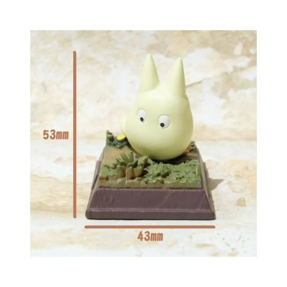 Maison Ghibli Statue Collection Stop Motion Totoro Blanc Course Pose 5 - My Neighbor Totoro- Statues