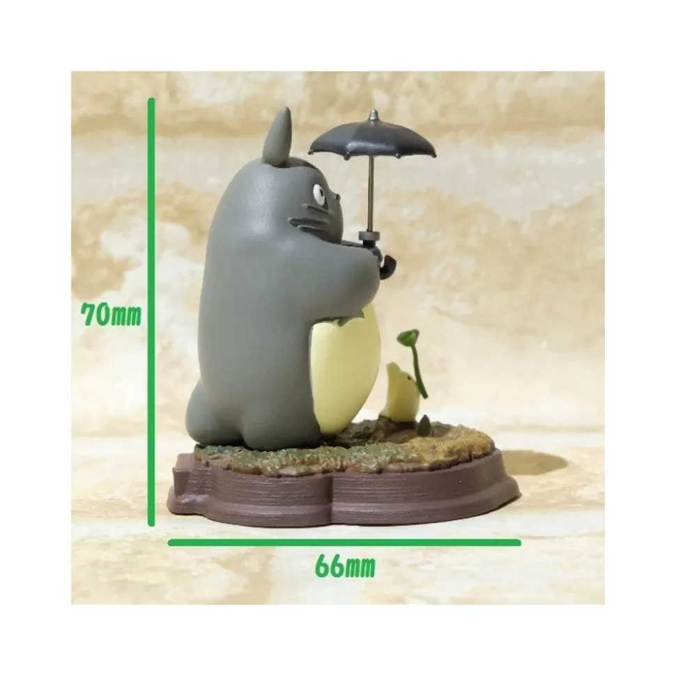Maison Ghibli Statue Collection Stop Motion Totoro Grey Dondoko Pose 2 - My Neighbor Totoro- Statues