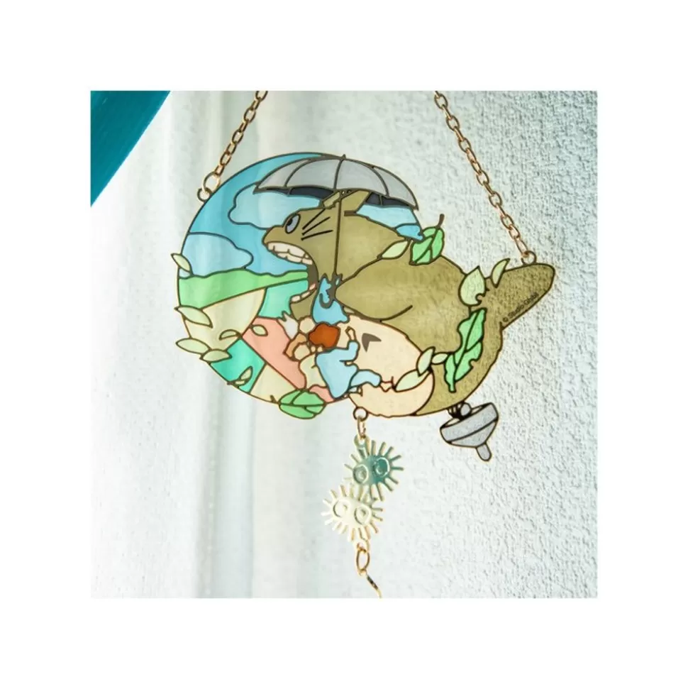 Maison Ghibli Sun Catcher Stained Glass Totoro - My Neighbor Totoro- Decoration