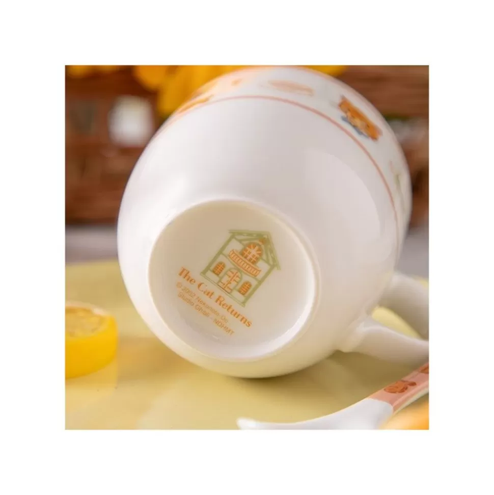 Maison Ghibli Tea Time & Cat Cup - The Cat Returns- Kitchenware