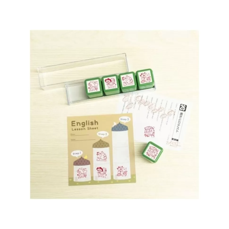 Maison Ghibli Totoro Stamp Set In Action - My Neighbor Totoro- Small Equipment