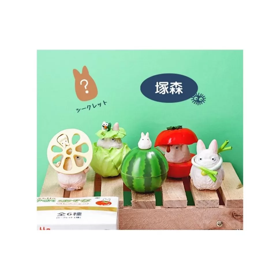 Maison Ghibli Totoro Vegetables Collection 1 Mystery Figurine - My Neighbor Totoro- Figurines