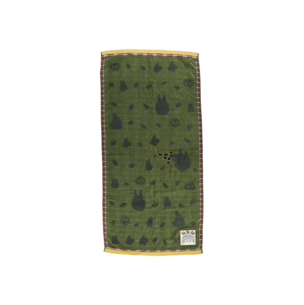 Maison Ghibli Towel Autumn Green 34X80 Cm - My Neighbor Totoro- Household Linen