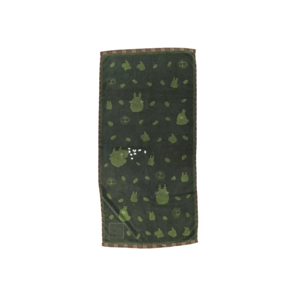 Maison Ghibli Towel Autumn Green 34X80 Cm - My Neighbor Totoro- Household Linen