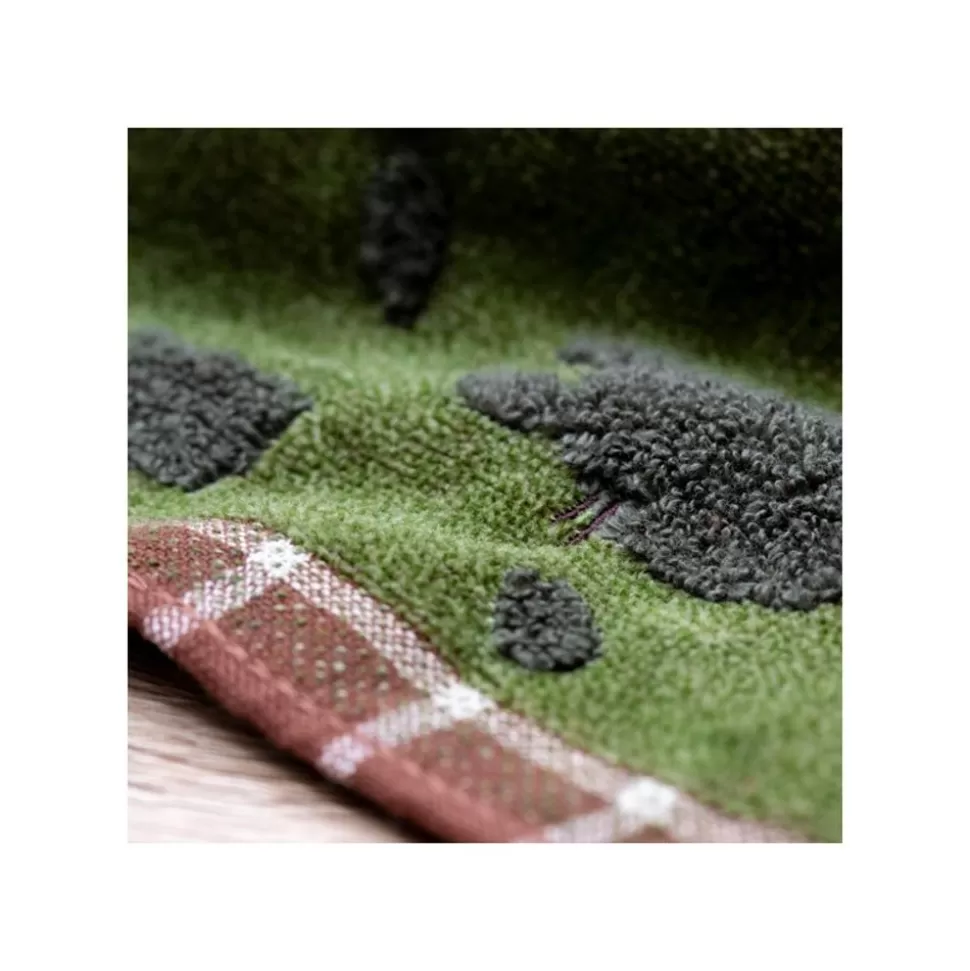 Maison Ghibli Towel Autumn Green 34X80 Cm - My Neighbor Totoro- Household Linen