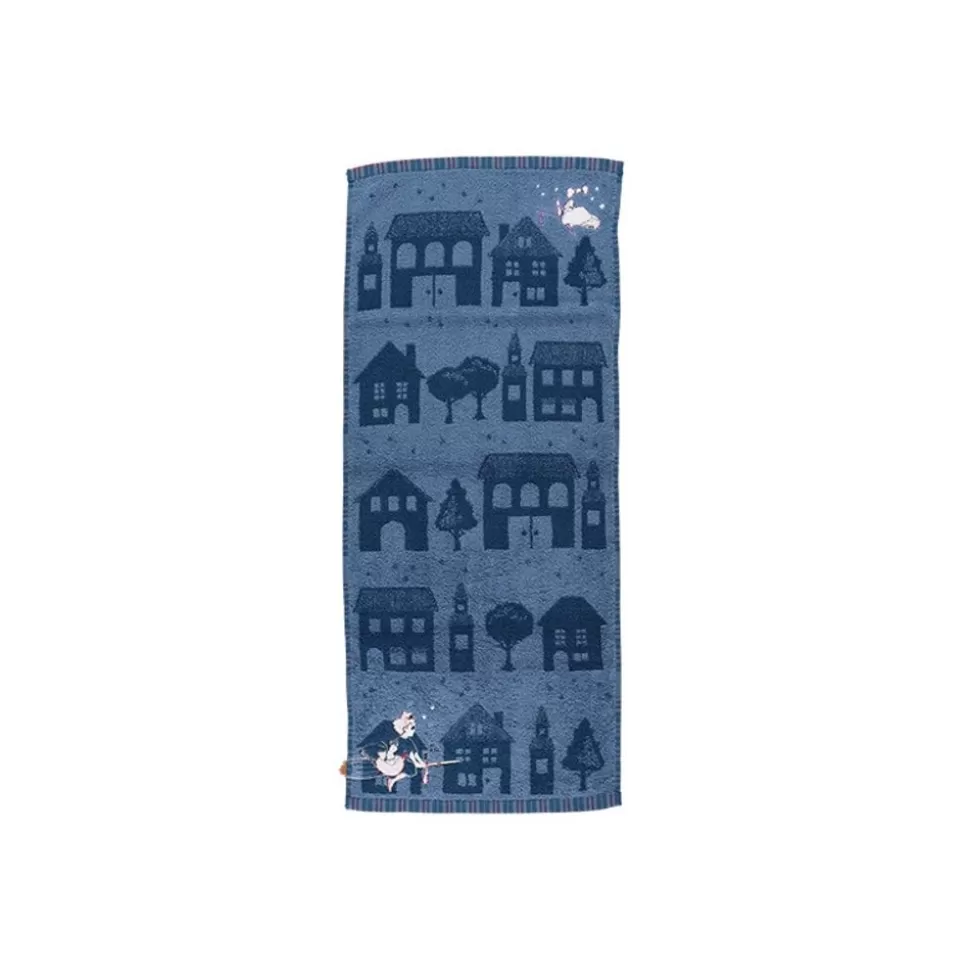 Maison Ghibli Towel The Night Of Departure 34X80 Cm - Kiki'S Delivery Service- Household Linen