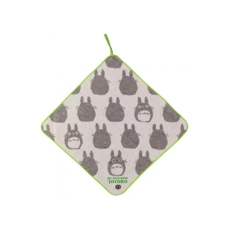 Maison Ghibli Towel With Hanger Big Totoro Silhouette - My Neighbor Totoro- Household Linen