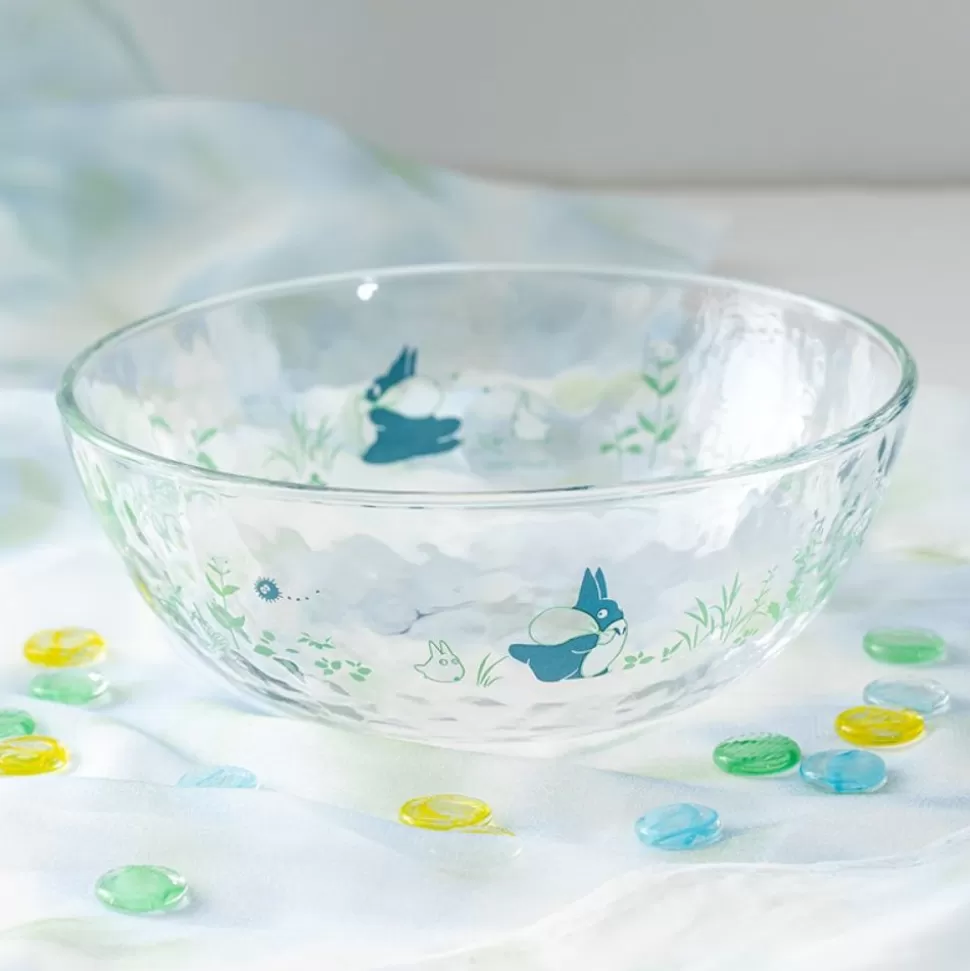 Maison Ghibli Transparent Bowl 17Cm Chasing Acorns - My Neighbor Totoro- Kitchenware